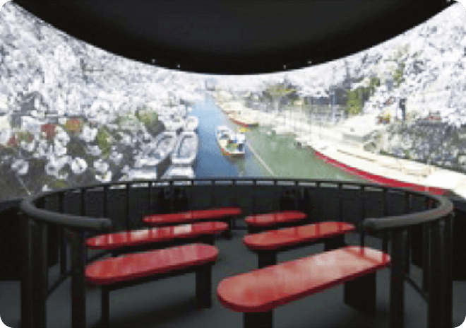 未来の名護を体験！MetaWalkers360°3Dシアター